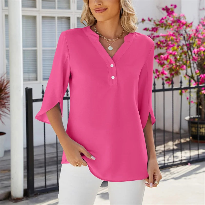 Camisa Casual Feminina Mattebenni